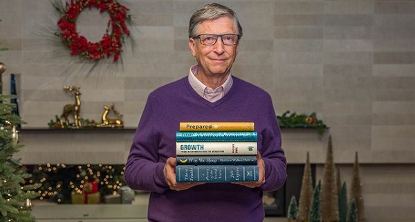 پنج کتاب مورد علاقه بیل گیتس در سال 2019