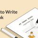 how to write a book 80x80 - وبلاگ جدیدترین مطالب سایت